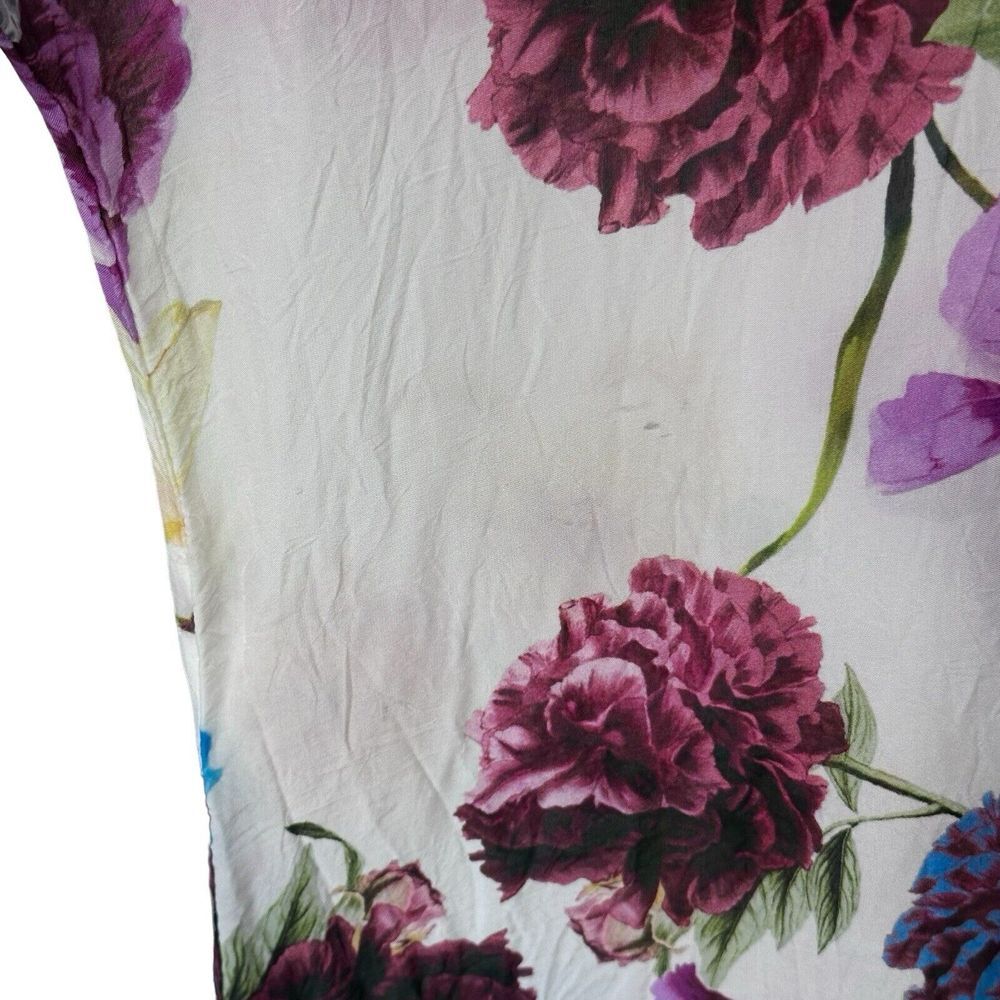 JOHNNY WAS‎ Linden Pattern-block Tunic Floral Women's Size Small - Picture 6 of 10